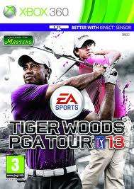 Tiger Woods PGA Tour 13 Xbox 360 game - Kinect Compatible