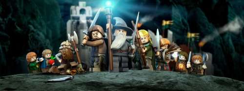 LEGO LORD OF THE RINGS XBOX 360 GAME