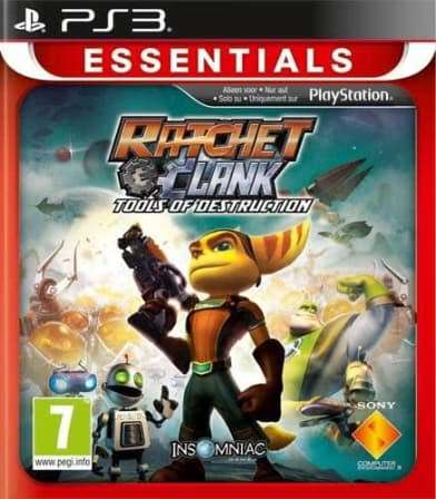 Ratchet and Clack: Tools of Destruction Ps3 game