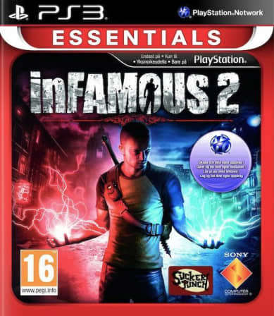 Infamous 2 ps3 game