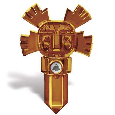 Skylanders Trap Team: EARTH TOTEM (Spinning Sand Storm) Trap