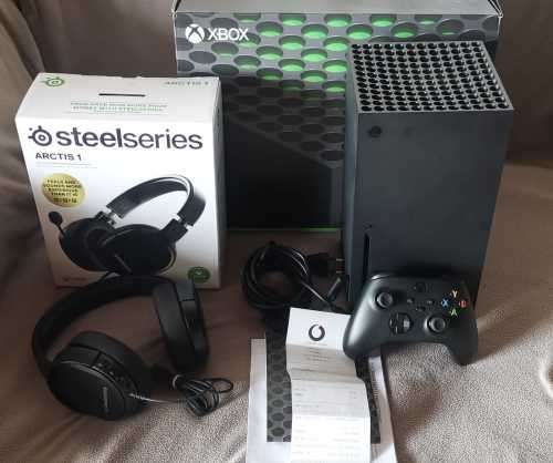 Xbox One Series X Console bundle with balance of warranty!