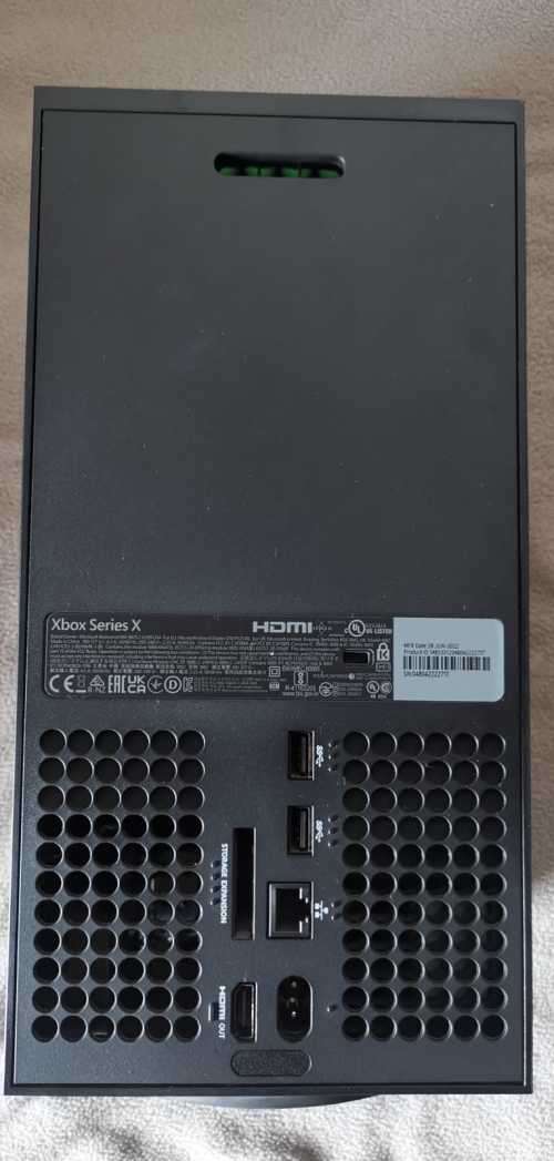 Xbox One Series X Console bundle with balance of warranty!