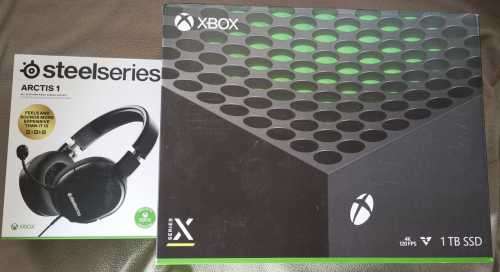 Xbox One Series X Console bundle with balance of warranty!