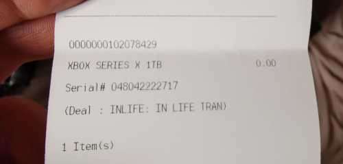 Xbox One Series X Console bundle with balance of warranty!