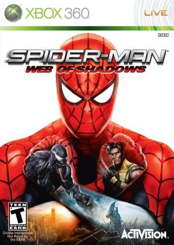 Spider-Man: Web Of Shadows Xbox 360 game