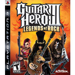 GUITAR HERO 3 LEGENDS OF THE ROCK PS3 GAME