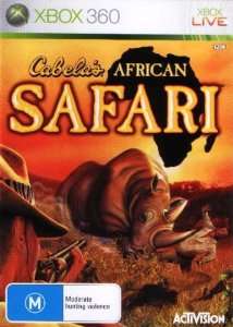 CABELAS AFRICAN SAFARY XBOX 360 GAME