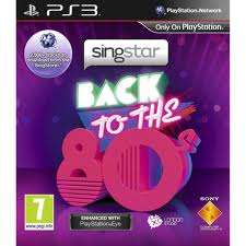 SINGSTAR BACK TO THE 80'S PS3 GAME