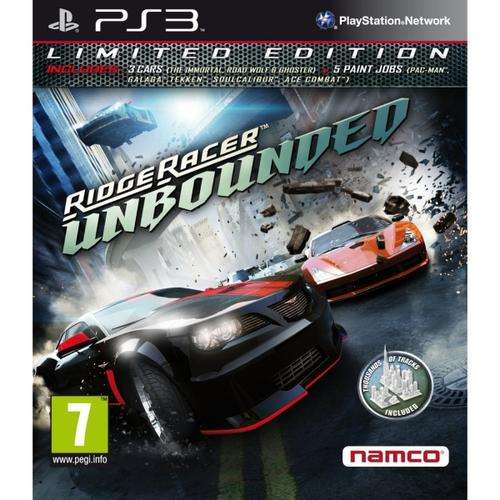 RIDGE RACER: UNBOUNDED PS3 GAME -IN STOCK - READY FOR DISPATCH