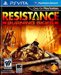 RESISTANCE: BURNING SKIES PS VITA GAME - IN STOCK