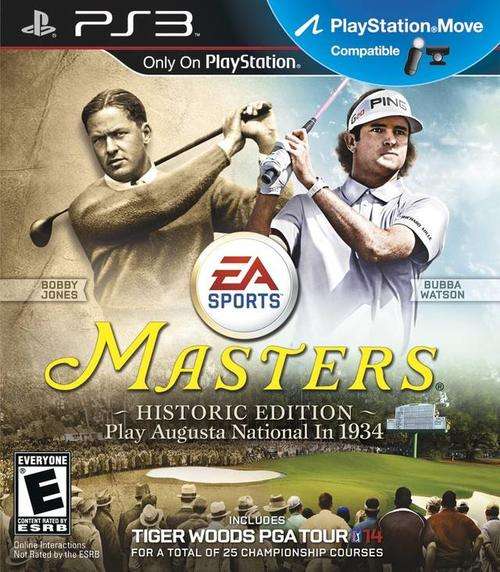 TIGER WOODS PGA TOUR 14: THE MASTERS-HISTORIC EDITION PS3 GAME -IN STOCK - READY FOR DISPATCH
