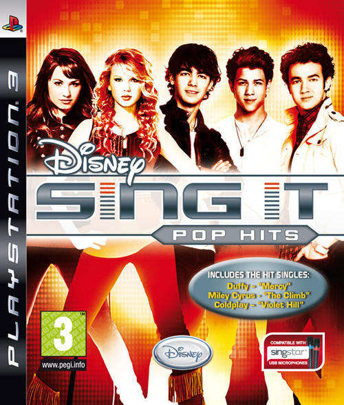 DISNEY SING IT: POP HITS PS3 GAME - IN STOCK - READY FOR DISPATCH
