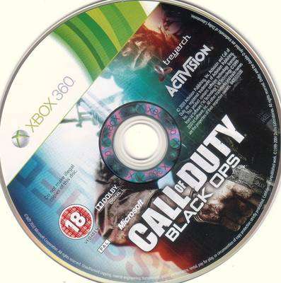 CALL OF DUTY BLACK OPS XBOX 360 GAME - DISC ONLY! - IN STOCK - READY FOR DISPATCH