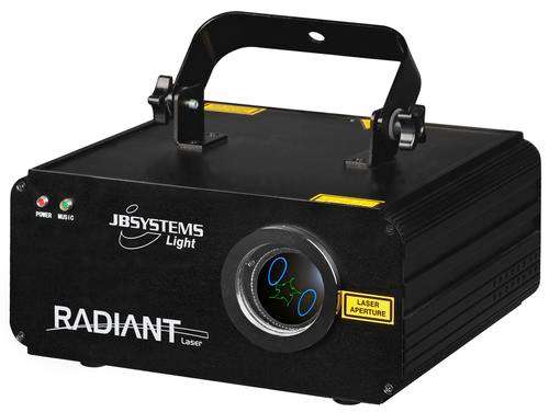 JB SYSTEM RADIANT DUAL EFFECT BLUE&GREEN LASER LIGHT