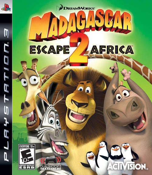 MADAGASCAR; ESCAPE 2 AFRICA PS3 GAME - IN STOCK