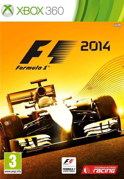 F1/FORMULA 1 2014 XBOX 360 GAME - LIKE NEW!