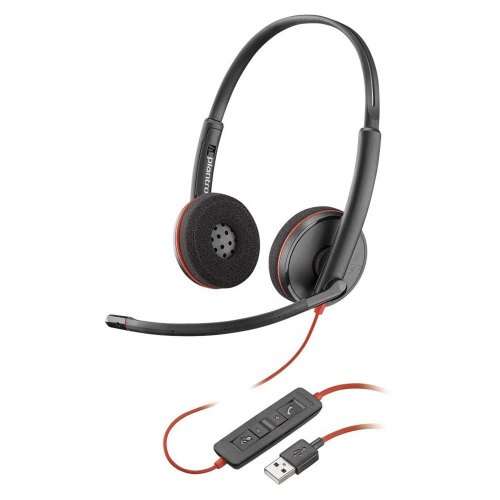 Poly Blackwire C3220 Headset Head-band USB Type-A Black 209745-201