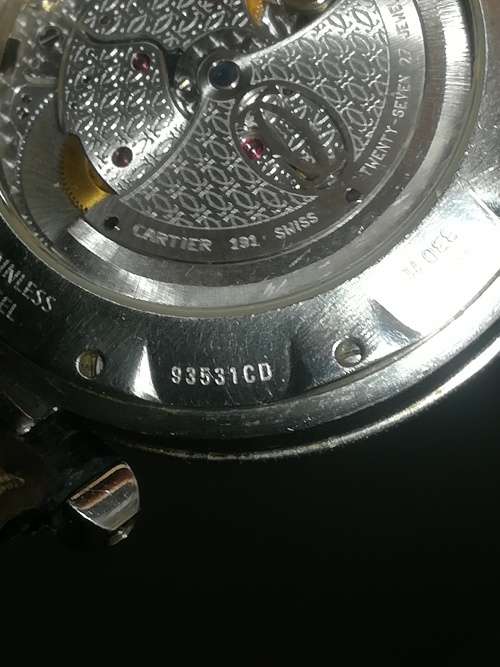 Cartier watch. Excellent condition. Works 100%. Giveaway! Can resell up to R55000.