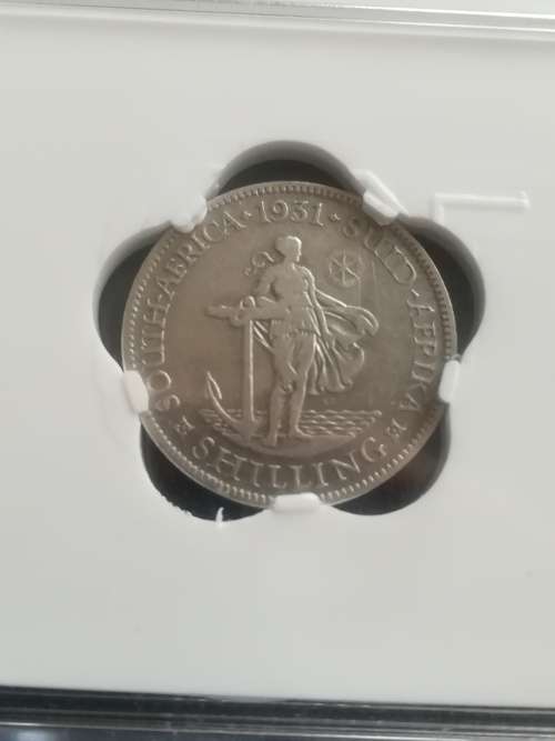 1931 Shilling!! Ultra rare!! Excellent coin to have!! Crazy Wednesday auction!!