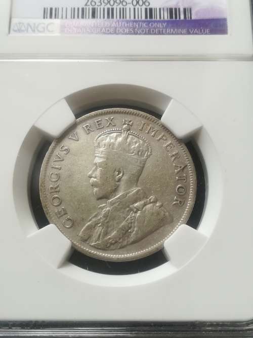 1927 Two Shilling!! Ultra Rare!! NGC Graded. Beautiful Coin!!Snap Friday Auction!!