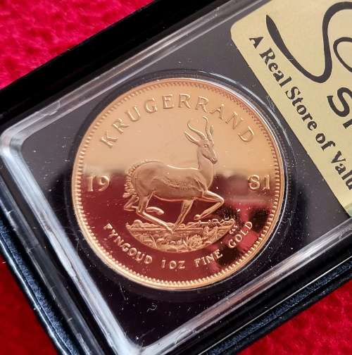 1981 *PROOF* Krugerrand!! Only 12,900 Minted!! Will become Priceless!!