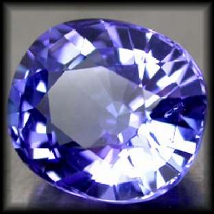 EYE CLEAN VS  .22CTS OVAL TANZANITE- VALUE R2'500.00- APPRAISAL SUPPLIED