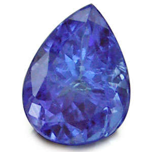 NATURAL PEAR CUT TANZANITE  .30 CARATS