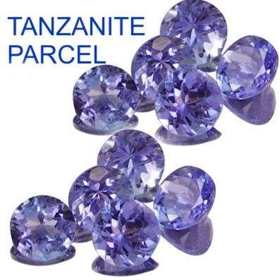 VVS PARCEL OF ROUND .20CTS TANZANITES