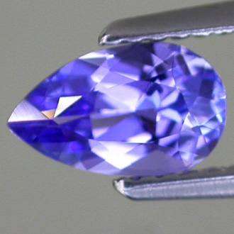 VVS PEAR CUT .20CTS TANZANITE