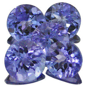 VVS PARCEL OF ROUND .20CTS TANZANITES