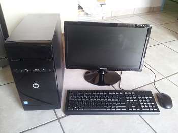 HP 600B MICROTOWER PC