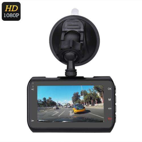 Full-HD Car DVR System - BLACK