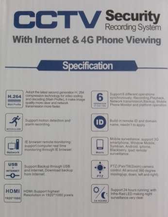DIY - 8 Channel 5MP AHD Latest Software CCTV System + HDMI + Phone Viewing + Waterproof Cameras