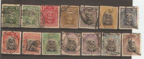Southern Rhodesia  King George V Part set See Scan