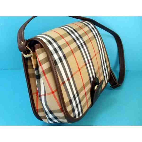 VINTAGE BURBERRYS CHECK NOVA BAG - UNUSED
