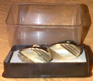 Cufflinks - NEVER been used with a taste of Ivory