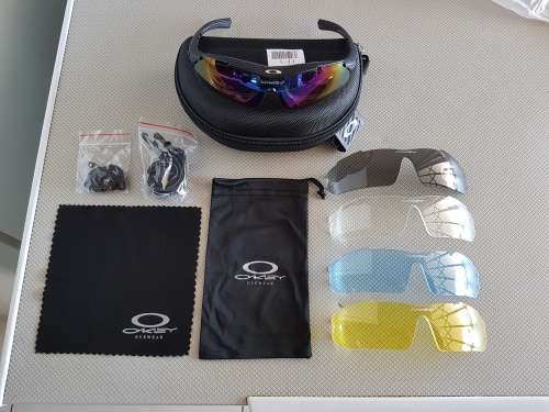 Okley 5pc Interchangeable Shooting Glasses! (Imitations)
