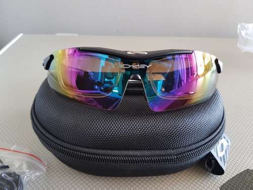 Okley 5pc Interchangeable Shooting Glasses! (Imitations)