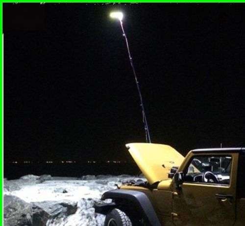 Telescopic 200 Watt Fishing Rod Light