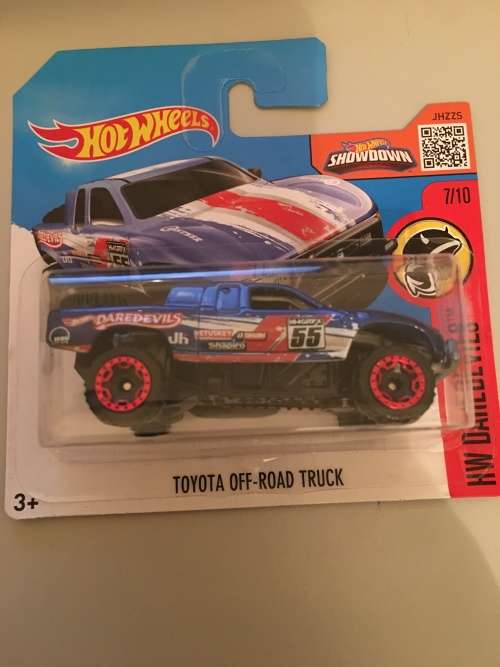Hot Wheels Toyota Off-Road Truck - 2016 on card