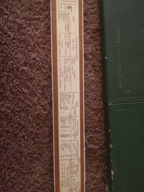 Faber Castell superior business ruler in perfect condition