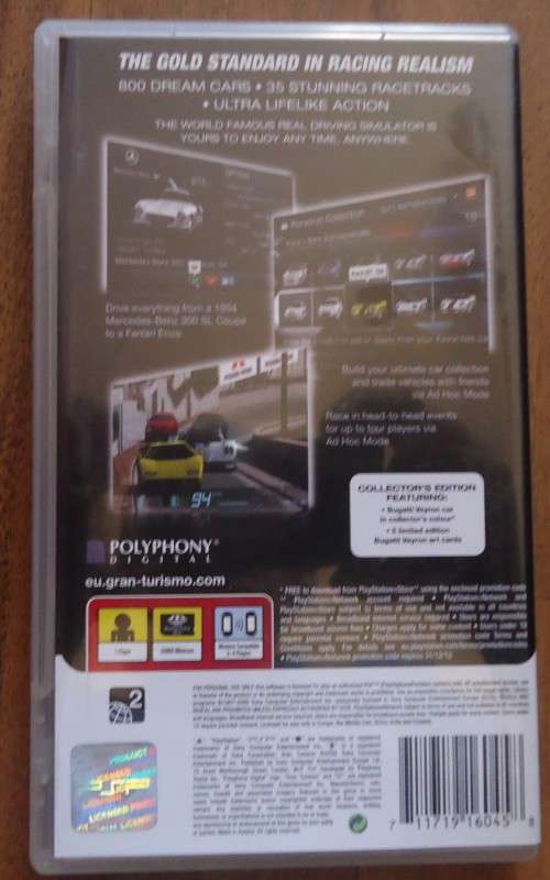 Gran Turismo Collectors Edition (PSP)