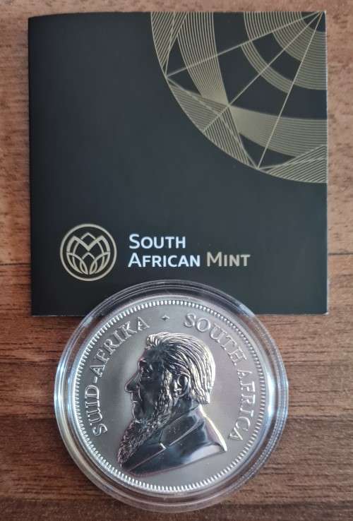 2017 Krugerrand 1oz Fine-Silver Premium Uncirculated 50th anniversary