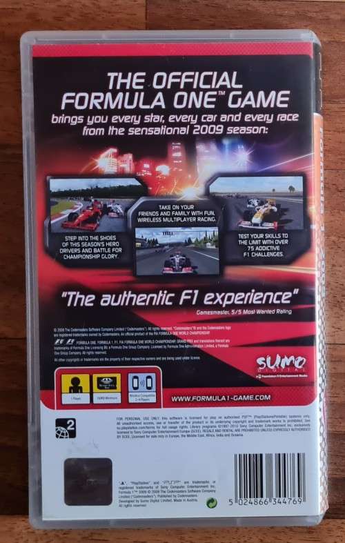 F1 2009 PSP