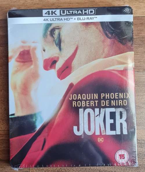 The Joker Steelbook UK Exclusive Edition 4K Ultra HD + Blu-Ray