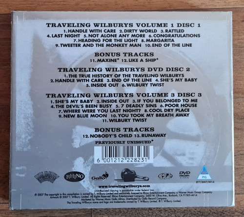 The Traveling Wilburys Collection: 2 Cd`s and a Dvd