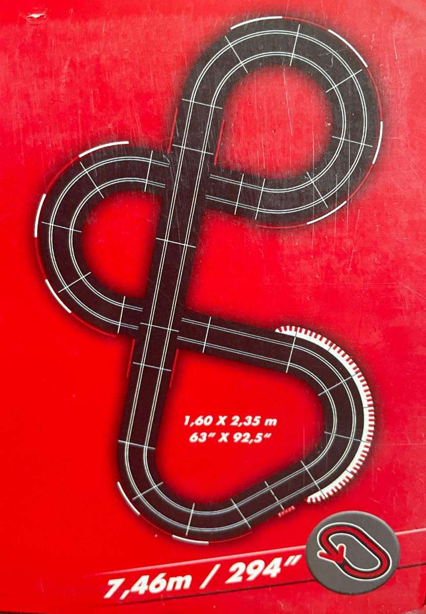 Ninco BMW M3 Slot Car Racing Set Tracks w/2 cars