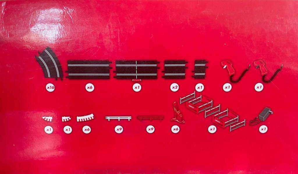 Ninco BMW M3 Slot Car Racing Set Tracks w/2 cars