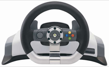Microsoft Xbox 360 Wireless Racing Steering Wheel